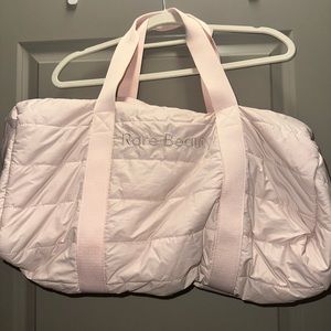 Rare beauty puffy duffle bag